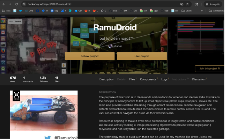 Ramudroid prototype